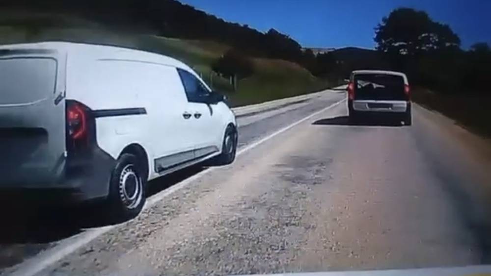 Hatalı sollama kamerada
