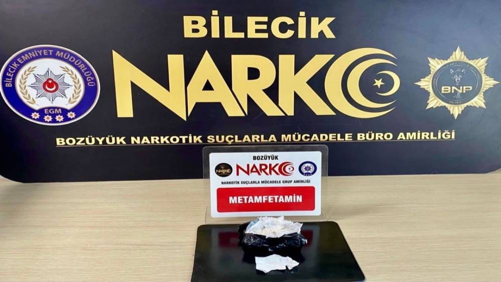 Bilecik&rsquo;te uyuşturucu operasyonu: 1 g&ouml;zaltı
