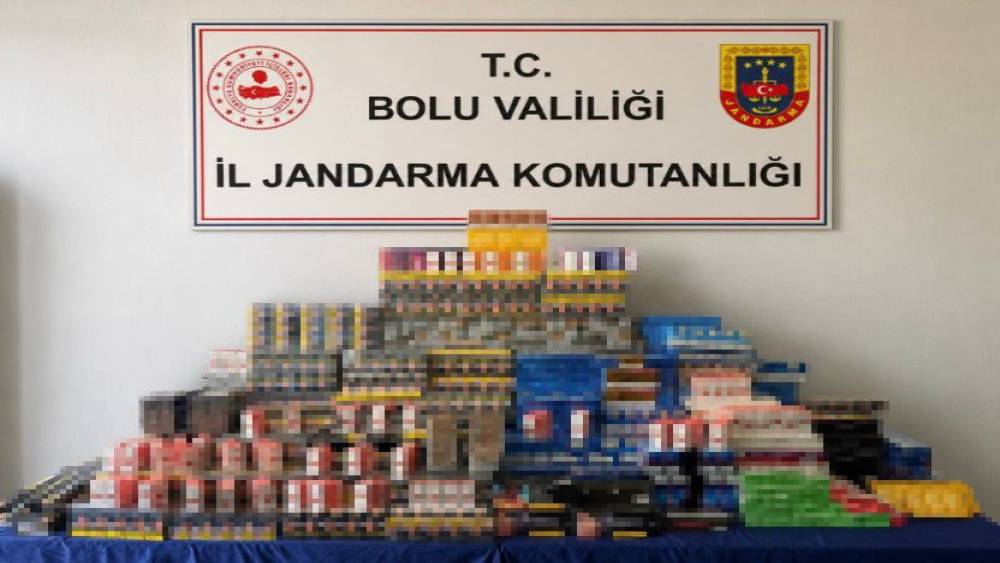 Bolu&rsquo;da ka&ccedil;ak&ccedil;ılara ağır darbe: 1 milyon 150 bin liralık ka&ccedil;ak &uuml;r&uuml;n ele ge&ccedil;irildi

