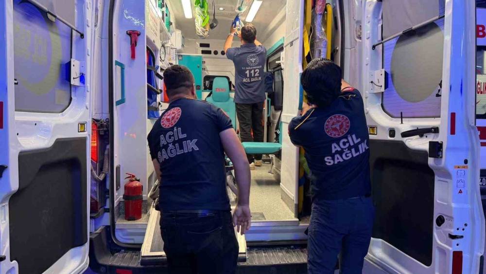 K&ouml;peğn kovalamadığı &ccedil;ocuk d&uuml;şerek yaralandı
