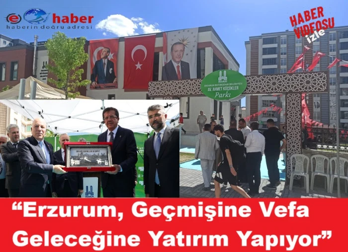 Ahmet K&uuml;&ccedil;&uuml;kler Parkı ve Ezel Erverdi Bilgi Evi Hizmete Girdi
