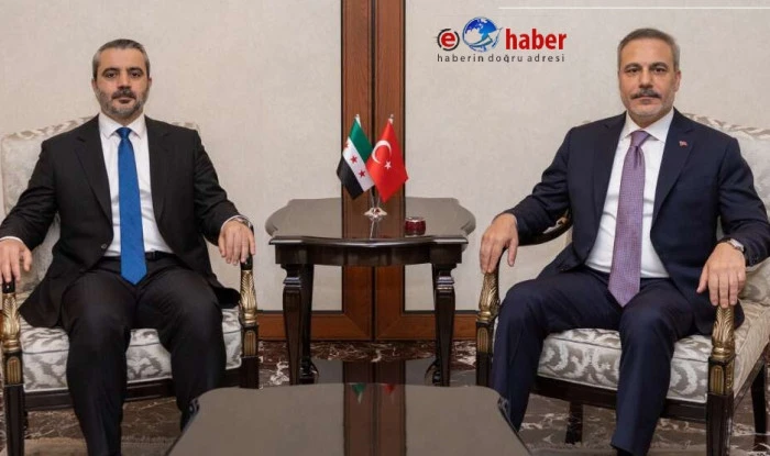 Bakan Fidan, Suriyeli mevkidaşı Şeybani ile g&ouml;r&uuml;şt&uuml;