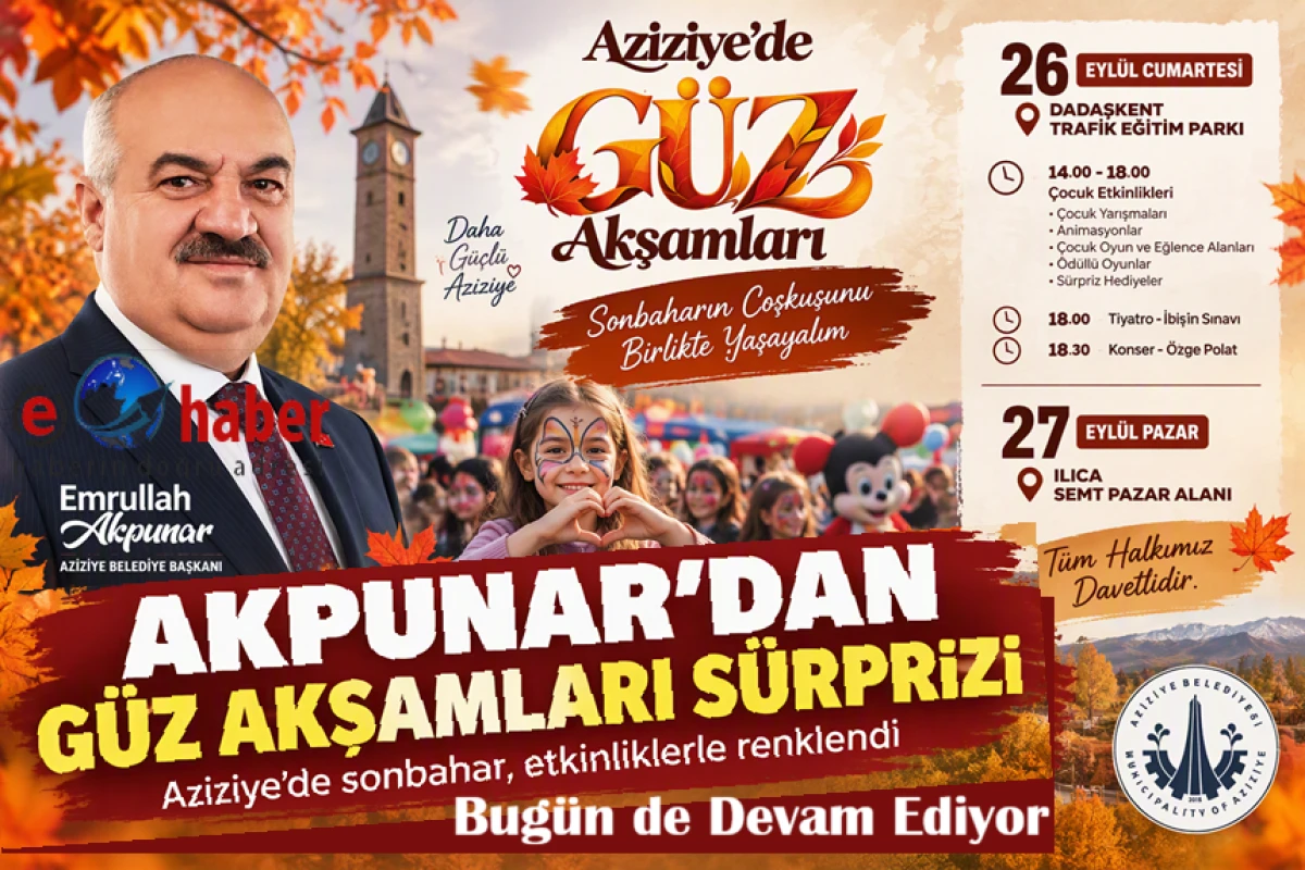 Başkan Akpunar&rsquo;dan G&uuml;z Akşamları Etkinlikleri Devam Ediyor
