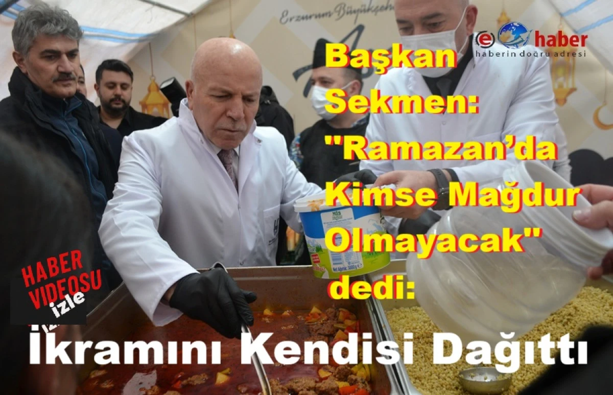 B&uuml;y&uuml;kşehir&rsquo;den Hem Erzurum&rsquo;a Hem Suriye&rsquo;ye Yardım Eli