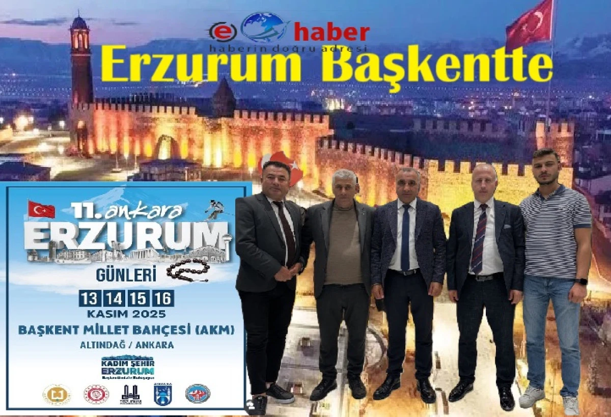 Erzurum Kültürü Başkentte:11. Tanıtım Günleri Başlıyor