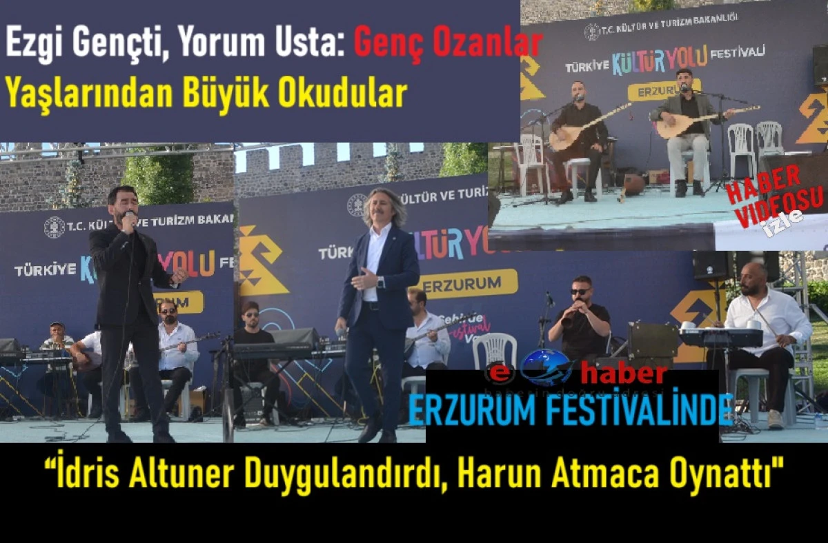 Erzurum Kültürüyle Yoğrulan Festivalin 6. Günü