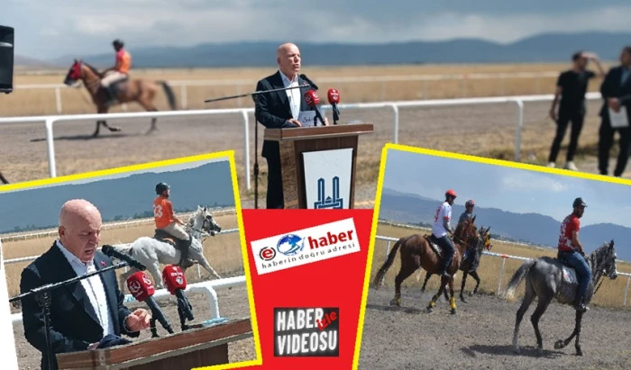 Erzurum Ovası&rsquo;nda Rahvan Atlar Yarıştı