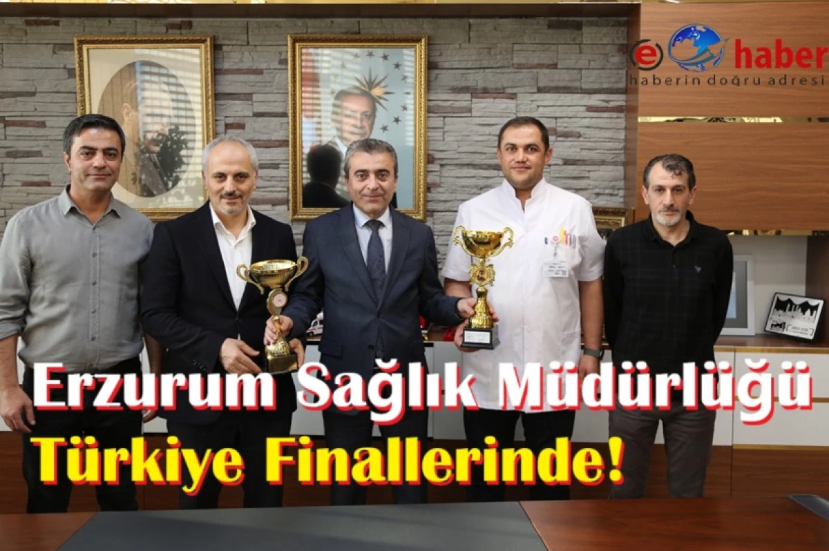 Erzurum Sağlık Müdürlüğü Masa Tenisi Takımı Türkiye Finallerine Yükseldi