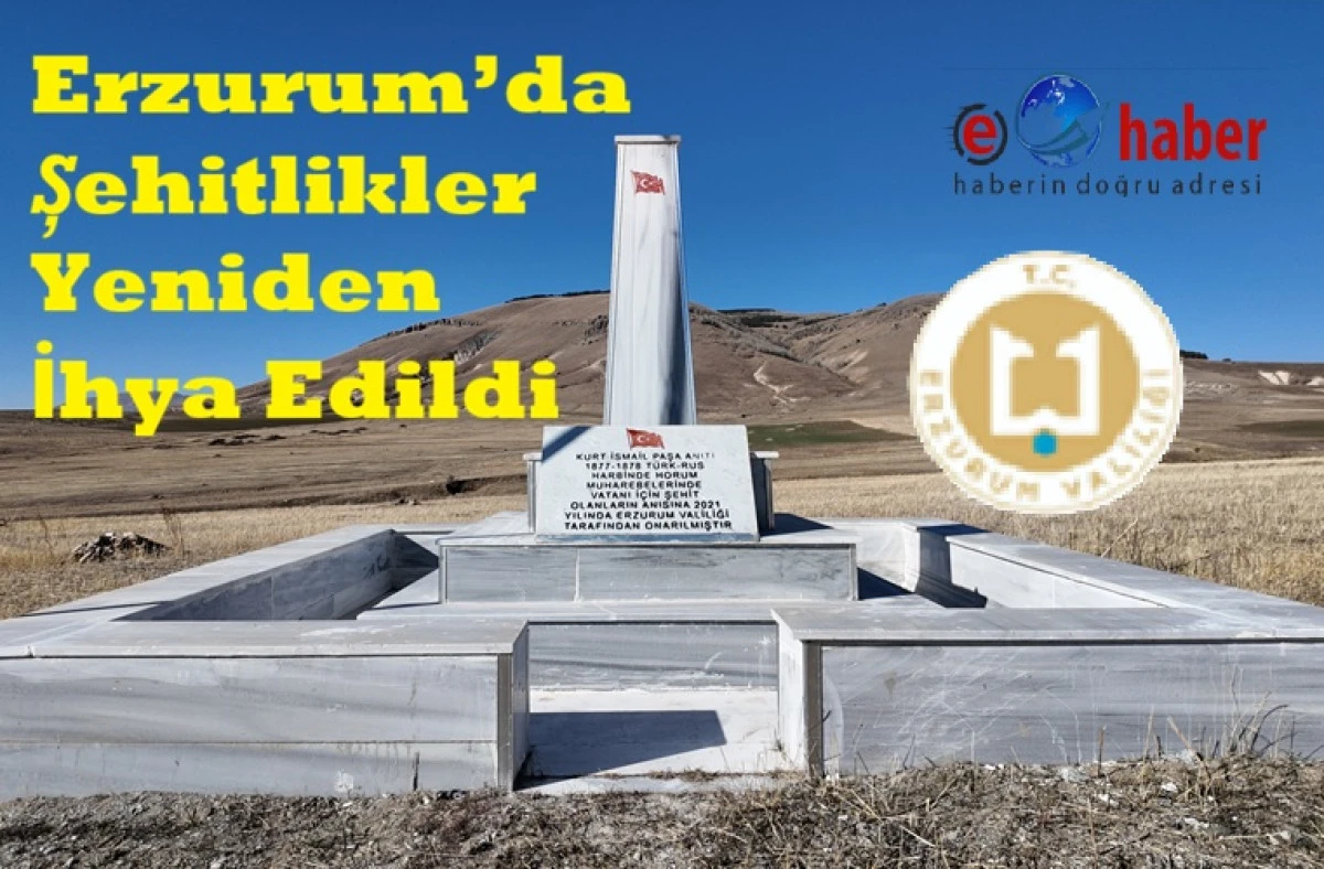 Erzurum Valiliği Şehitliklerde 2025 Çalışmalarını Duyurdu
