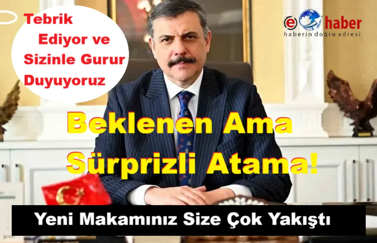 Erzurum Valisi Mustafa &Ccedil;ift&ccedil;i İ&ccedil;işleri Bakanı Oldu..