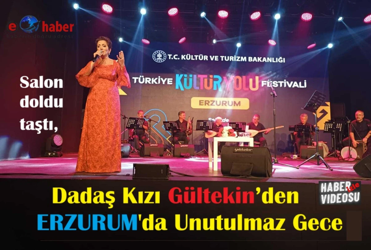 Erzurum'da Aysun Gültekin’e Yoğun İlgi, Salon Taştı