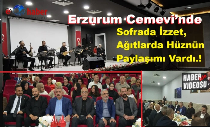 .Erzurum&rsquo;da ''Kerbela'' Cemevinde Ağıtlarla Anıldı
