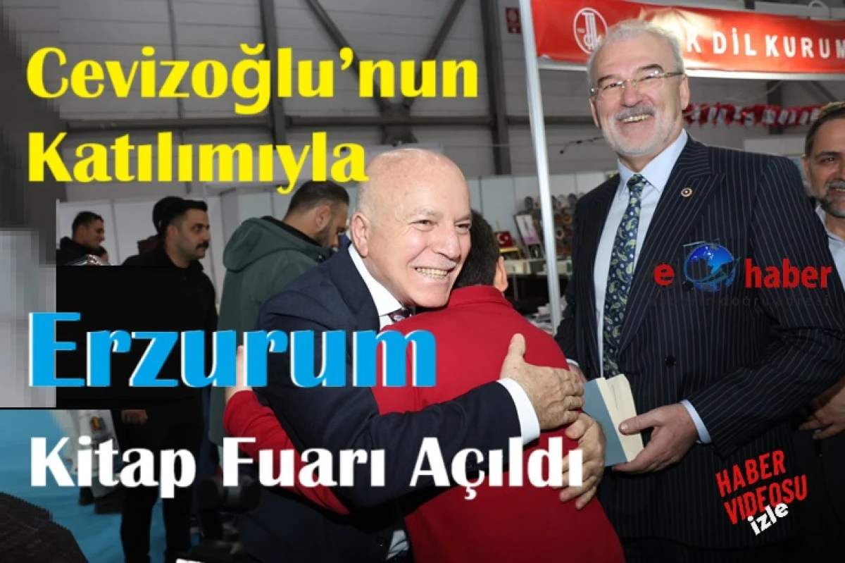 “Erzurum’da Kitap Fuarı Kapılarını Açtı”