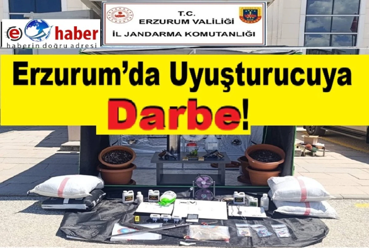 Erzurum'da Uyuşturucuya Ge&ccedil;it Yok: 31 Ş&uuml;pheli 5 tutuklama 