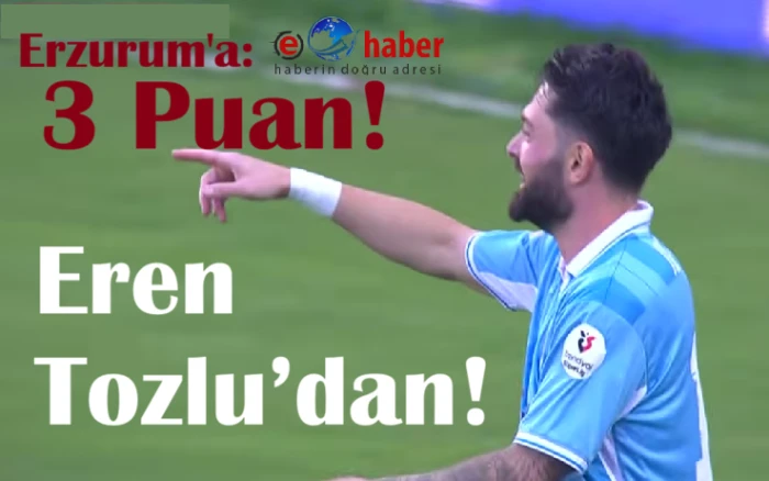 Erzurumspor, Konyaspor&rsquo;u 1-0 Mağlup Etti!
