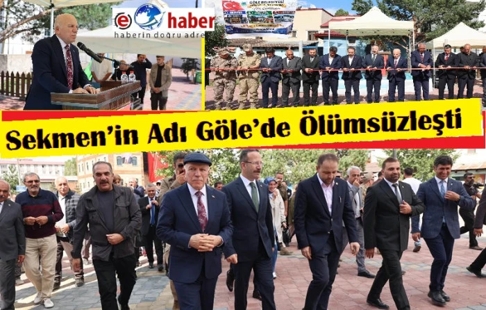 G&ouml;le&rsquo;de Mehmet Sekmen Caddesi A&ccedil;ıldı
