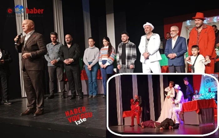 ''Hançer Havası'' Tiyatro Oyunu ikinci gününde de salonu doldurdu