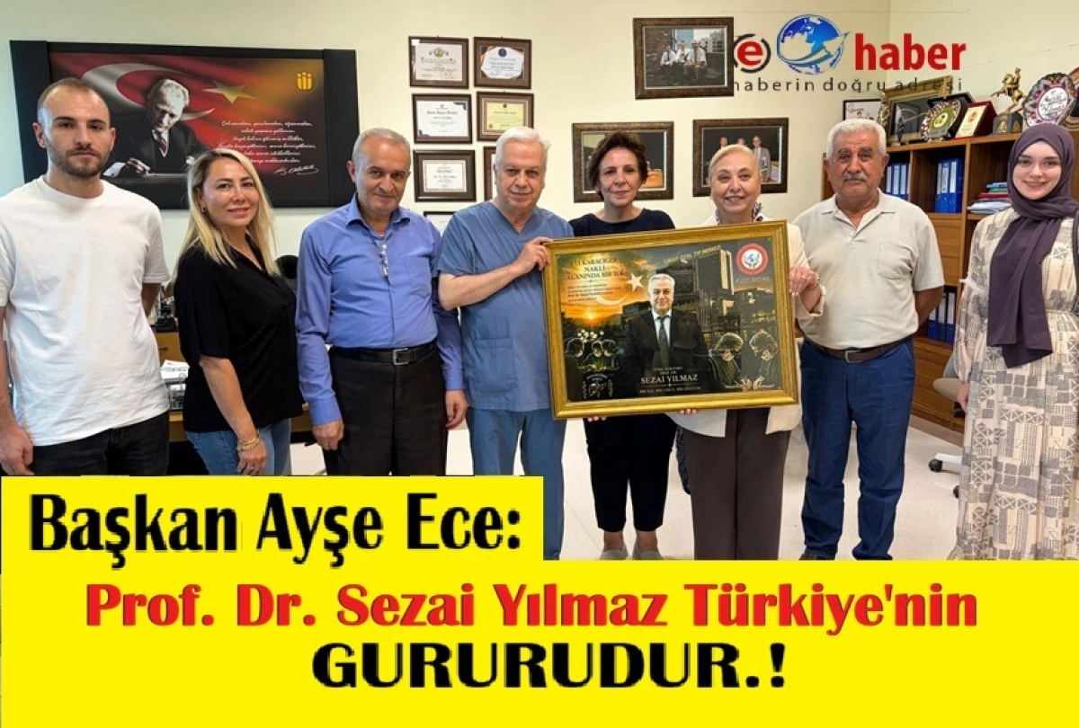 HİMYA&Ccedil;DER'den Prof. Dr. Sezai Yılmaz'ı Ziyaret