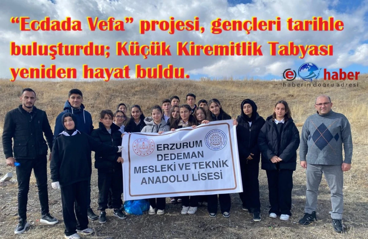 Kızılkaya’dan Tarihe Vefa Hamlesi:Küçük Kiremitlik Tabyası Temizlendi