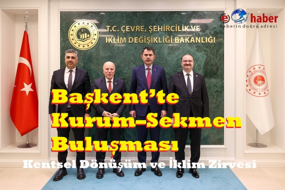 “Kurum ve Sekmen, Erzurum’un Geleceğini Masaya Yatırdı”