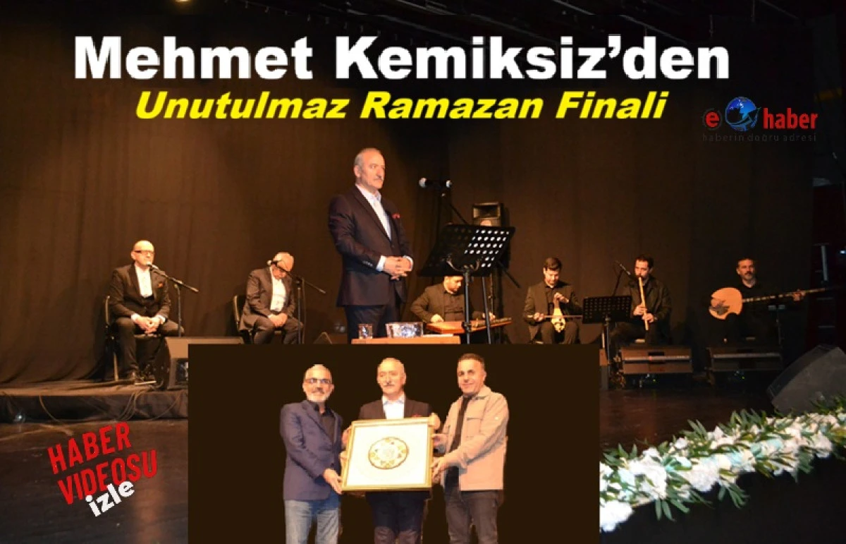 Mehmet Kemiksiz&rsquo;den Unutulmaz Ramazan Finali