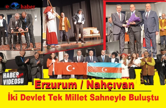 &ldquo;Nah&ccedil;ıvan Kukla Tiyatrosu Erzurum&rsquo;da Kardeşlik Sahnesi Kurdu&rdquo;
