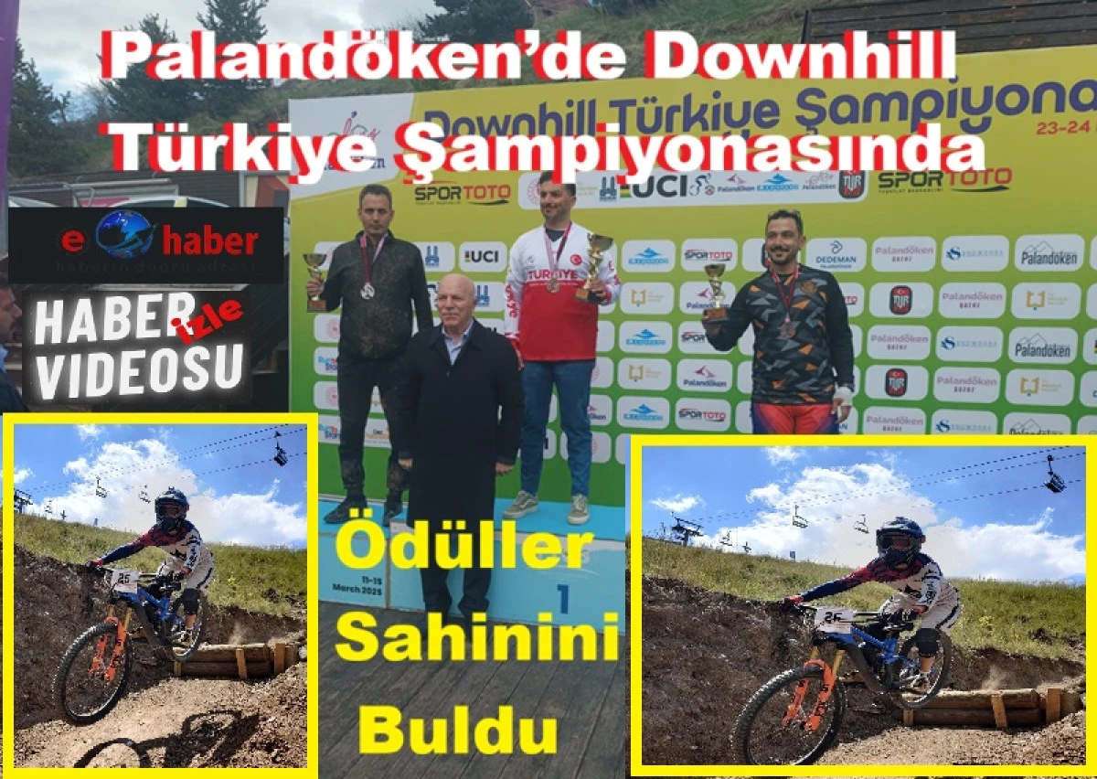 &ldquo;Paland&ouml;ken&rsquo;de Adrenalin Zirvede: Downhill T&uuml;rkiye Şampiyonası Tamamlandı&rdquo;