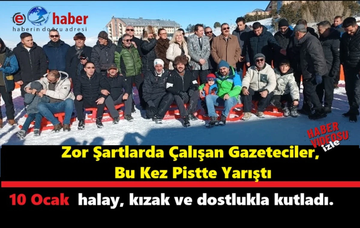 Paland&ouml;ken&rsquo;de Gazeteciler G&uuml;n&uuml; Bayram Havasında Ge&ccedil;ti