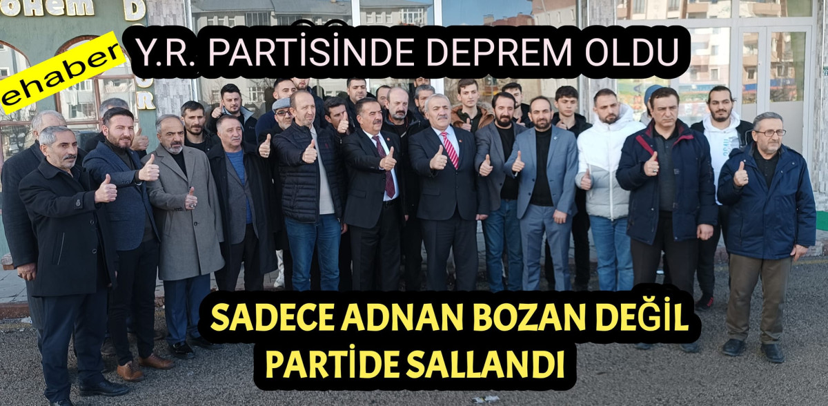 Seçim Arefesinde Adnan BOZAN'ın Görevden Alınması Partiye Yarar mı-Zarar mı?