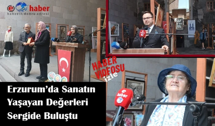 Yaşayan Değerlerin Sanat Yolculuğu Sergisine Yoğun İlgi