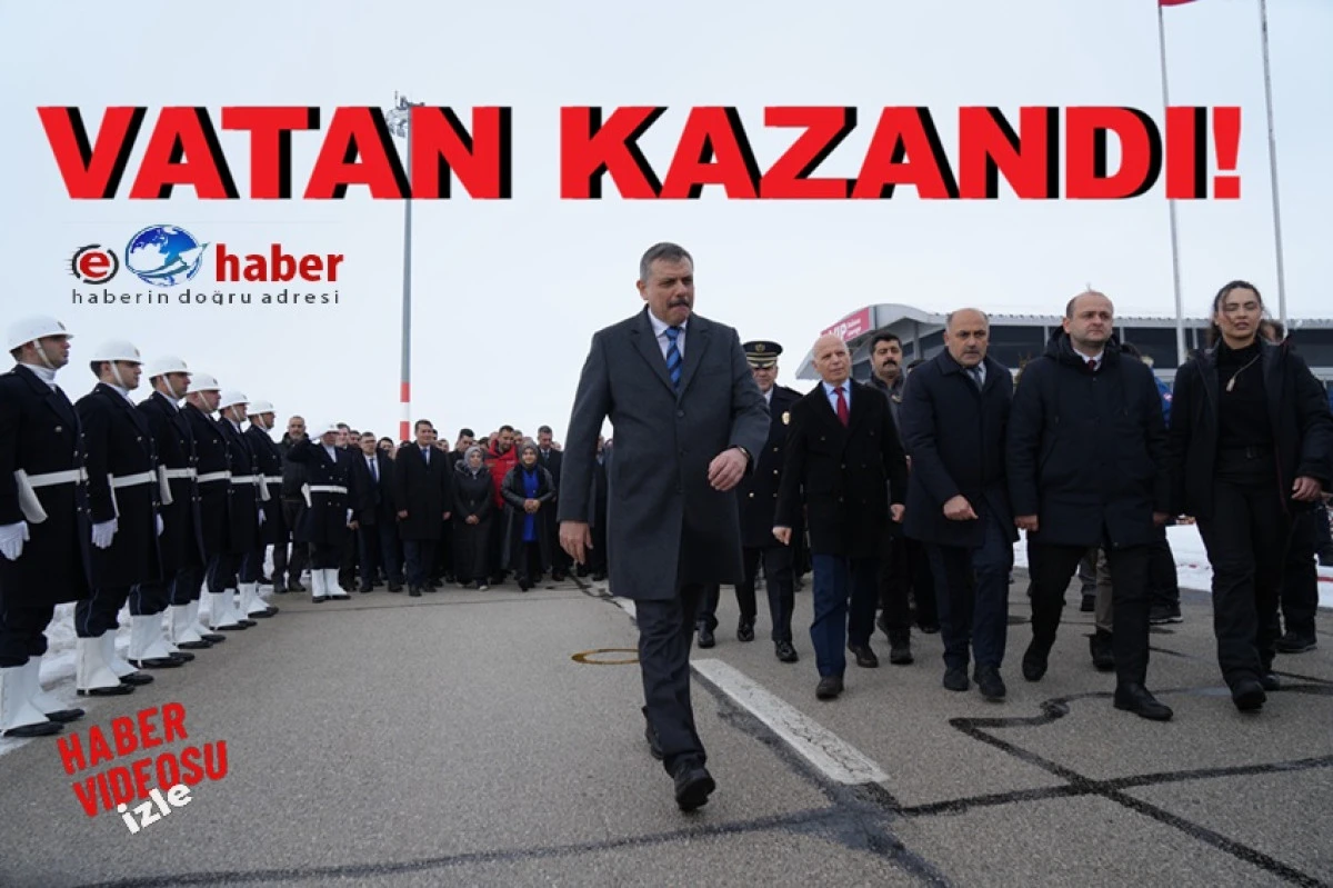 Yeni İ&ccedil;işleri Bakanı &Ccedil;ift&ccedil;i Erzurum&rsquo;dan Bakanlığa Uğurlandı