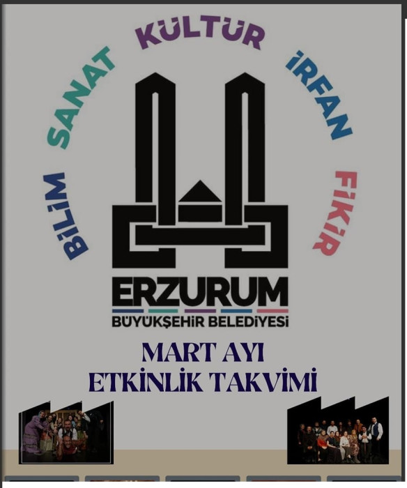 Erzurum Büyükşehir Sanat Ve Kültür  Etkinlik Takvimi