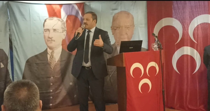 MHP Erzurum İl başkanlığı iftar yemeğinde Başkan Naim Karataş'ın konuşması