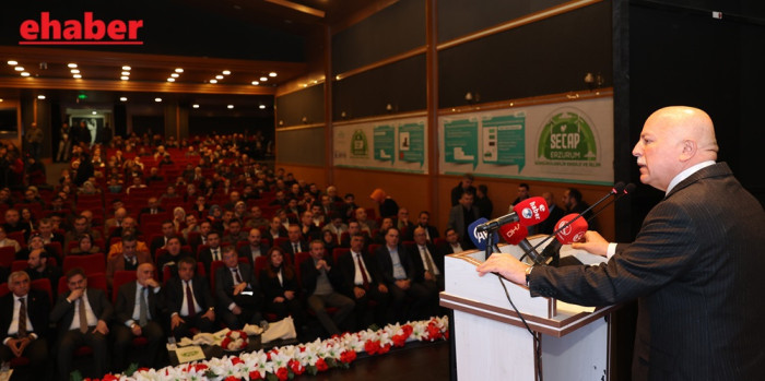 SECAP olan Sürdürülebilir Enerji ve İklim Eylem Planı Lansmanı yoğun bir katılımla Erzurum'da gerçekleşti.