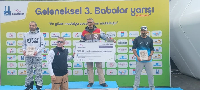 Paland&ouml;ken&rsquo;de Babalar Yarışı: Gelenek ve Spor Zirvede Buluştu