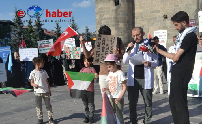 Erzurum Susuyor, Gazze Ağlıyor: 87. Hafta Yürüyüşü Sessizliğe Karşı Bir Çığlık Oldu