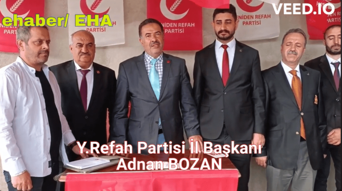 Yeniden Refah Partisi Erzurum Aziziye Belediye Başkanı Aday Adayını açıkladı..Emrullah AKPUNAR